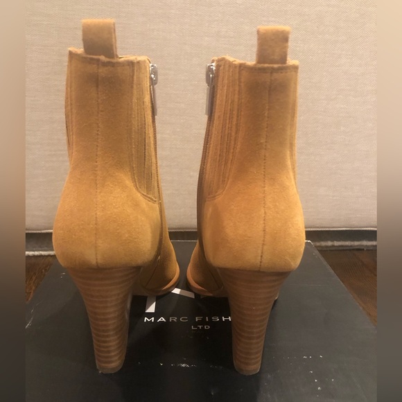 Marc Fisher LTD Women’s Mariel Bootie. Size 6. Cognac. - Picture 8 of 11